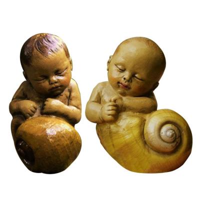 Snail Resin Ornament With Baby Home Table Ornament Mini Snail Figurines Resin Snail Toys For Kids For Outdoor Pond And Fairy Garden reliable