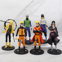6 Real-Life Naruto Hand-Made 7-Inch Model Six-Way Naruto Kakashi Sasuke Itachi Uchiha Ornaments