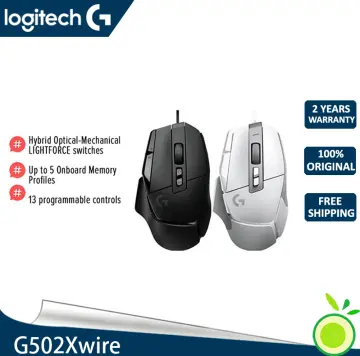 Logitech G502 X Gaming Mouse Lightsync RGB Mechanical Wired Mice 25600dpi  Adjustable 13 Buttons for Computer Laptop