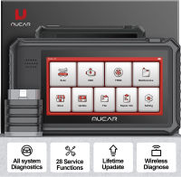 Mucar OBD2 Scanner,2022 Newest VO6 OE-Level All Systems with 28 Reset Car Diagnostic Bidirectional Scan Tool for All Cars, IMMO/Oil/EPB/BMS/SAS/DPF/TPMS/ODO/Injector/ABS Bleeding, Lifetime Free Update