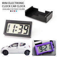 Universal DIY Time Display Digital Clock MotorcycleCar Clock Auto Car Truck Dashboard Time Vehicle Bracket Clock Durable Electronic Digital Self-Adhesive Convenient