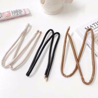 NEW Wire Headbands Solid Color Adjustable PU Leather Hair Rope Ponytail Holder Fashion Beach Hair Accessories for Women Girl Hair Accessories