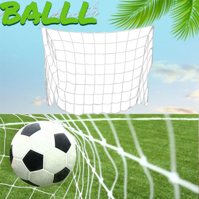 Jaring Gawang Sepak Bola 1.2x0 8เมตรโกลล์ฟุตบอล Jaring Gawang Sepak Bola เส้นใยโพรพิลีนเครื่องมือฝึกซ้อมการแข่งขันกีฬา