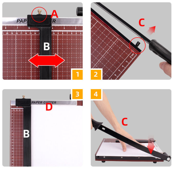 แท่นตัดกระดาษ-pro-a4กระดาษที่ตัดขอบบัตร-มีดตัดรูปภาพกระดาษสำนักงานเครื่องมือตัดแท่นตัดกระดาษ-เครื่องตัดกระดาษ-มีดตัดกระดาษ-แบบโลหะ-คุณภาพสูง-ขนาด-a4-พร้อมส่ง-12x10