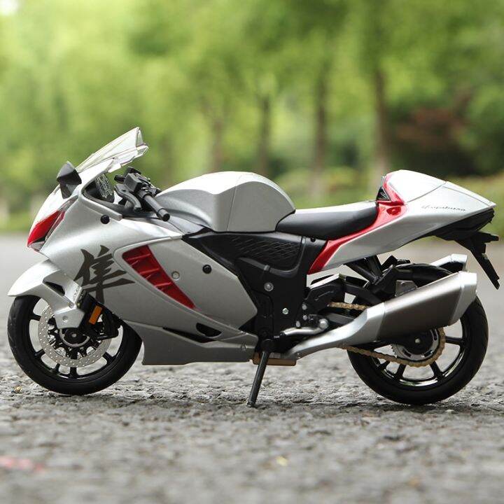 maisto-1-12-suzuki-hayabusa-2022-sportster-motorcycle-model-static-die-cast-vehicles-collectible-moto-toys-gift-collection