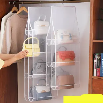 Handbag Storage Box Divider Shelf Bag Storage Rack Handbag Storage Wardrobe  Storage Finishing Cabinet Partition Display Case