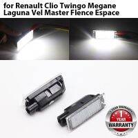 สำหรับ Renault Clio 3 4 Twingo 2 Megane 2 3 Laa 2 3 Vel Satis LED ไม่มีข้อผิดพลาด Canbus รถหมายเลขใบอนุญาตไฟท้ายหลอดไฟ