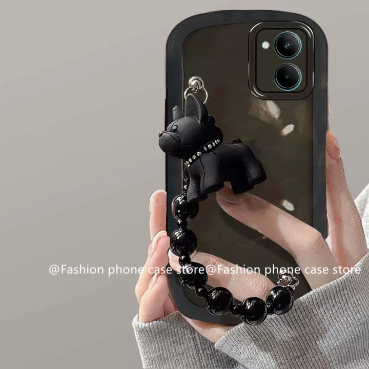 phone-case-เคส-realme-c33-c30-c31-c35-realme-9i-5g-4g-realme-narzo-50a-prime-แฟชั่นร้อนขายราคาไม่แพงตุ๊กตาสร้อยข้อมือปลอกเลนส์สีใสนุ่ม2022