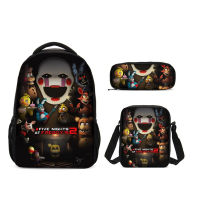 Five Night At Freddys School Backpacks For Teenager Boys School Bags Set Kids Bookbags Children Laptop Backpack Mochila Escolar