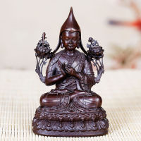 100% High-quality Bronze Tsongkhapa พระพุทธรูป Retro พระพุทธรูปทิเบตพุทธ3-นิ้ว Tsongkhapa เปิดสอนสาขาพระพุทธรูปพระพุทธรูปเนปาล