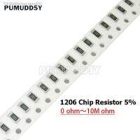 ♦☃ 200PCS 1206 SMD 1/2W chip resistor 0R 10M 1 10R 100R 220R 330R 470R 1K 4.7K 10K 47K 100K 10 100 330 470 1M ohm 5 Resistance