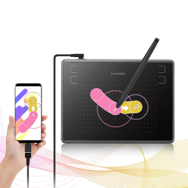 HUION H430P Digital Tablets Micro USB Signature Graphics Drawing Pen ...