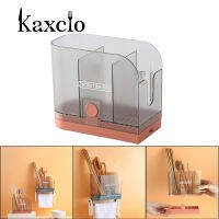 Kaxcio บ้านกล่องใส่ตะเกียบท่อระบายน้ำติดผนังเครื่องครัว Storage Organizer ส้อมที่วางช้อน