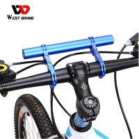 WEST BIKING อุปกรณ์ต่อแฮนด์จักรยาน,25.4/31.8MM เฟรมจักรยานจักรยานอุปกรณ์เสริมสำหรับจักรยานกระดิ่งคอมพิวเตอร์