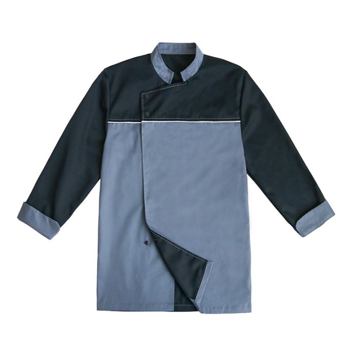 chef-jacket-apron-long-sleeve-cook-coat-restaurant-kitchen-catering-jackets-unisex-chef-uniform-baker-waiter-ho-food-service