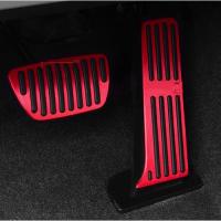 ✻ For Toyota RAV4 RAV-4 2019 2020 Aluminum Car Accelerator Gas Brake Footrest Pedal Plate Cover AT