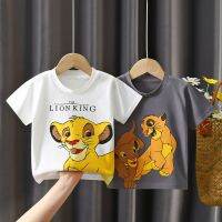 【cw】Print Mickey Short Sleeved T-shirt Summer Childrens Clothes Cartoon Boys Girls Tops Tees 2022 New Summer Clothing Tshirt