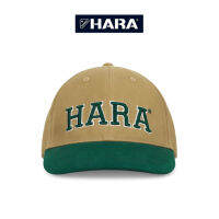 Hara หมวกปักลาย สีน้ำเขียวสลับกากี HMAC-002108