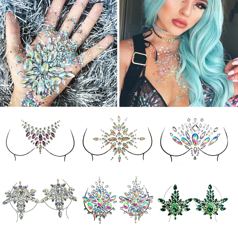 Diamond on Face Tattoo Shimmer and Shine Like Never Before!