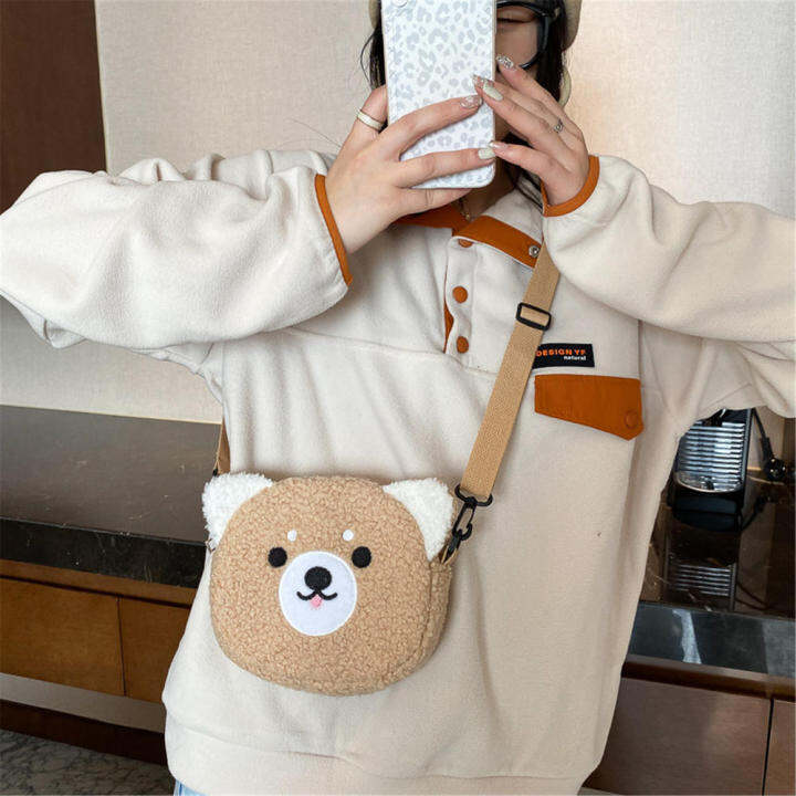 2023-new-fashion-bag-cute-japanese-shoulder-bag-womens-plush-handbag-cartoon-crossbody-bag-kawaii-handbag-for-women-small-phone-and-purse-bag-2023-new-fashion-bag-japanese-style-handbag-womens-shoulde