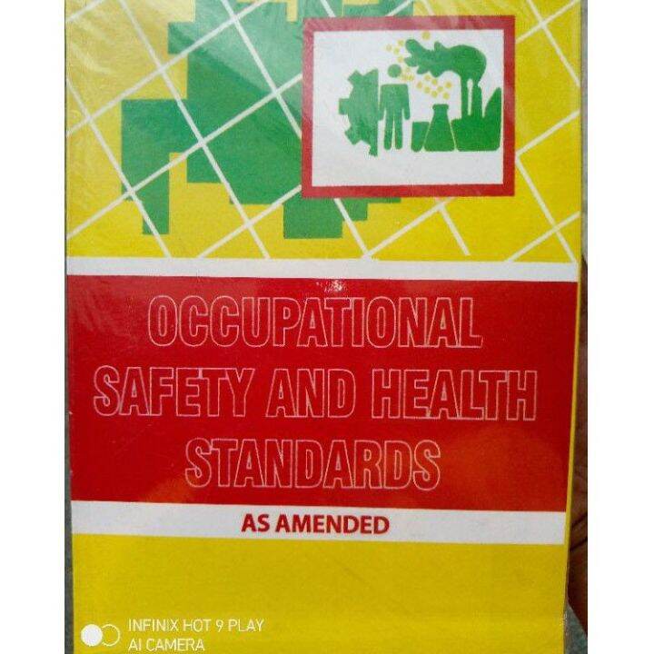 OCCUPATIONAL SAFETY AND HEALTH STANDARDS | Lazada PH