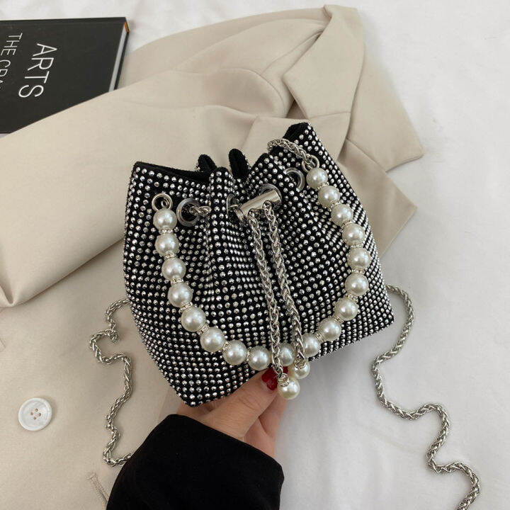 rhinestone-shoulder-bag-women-evening-clutch-pearl-drawstring-purse-handbag