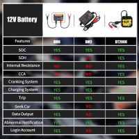 BT2000 BM6 BM2 12V Car Battery Tester Monitor Wireless Bluetooth 4.0 Auto Battery Analyzer Free Update For IOS And Android APP