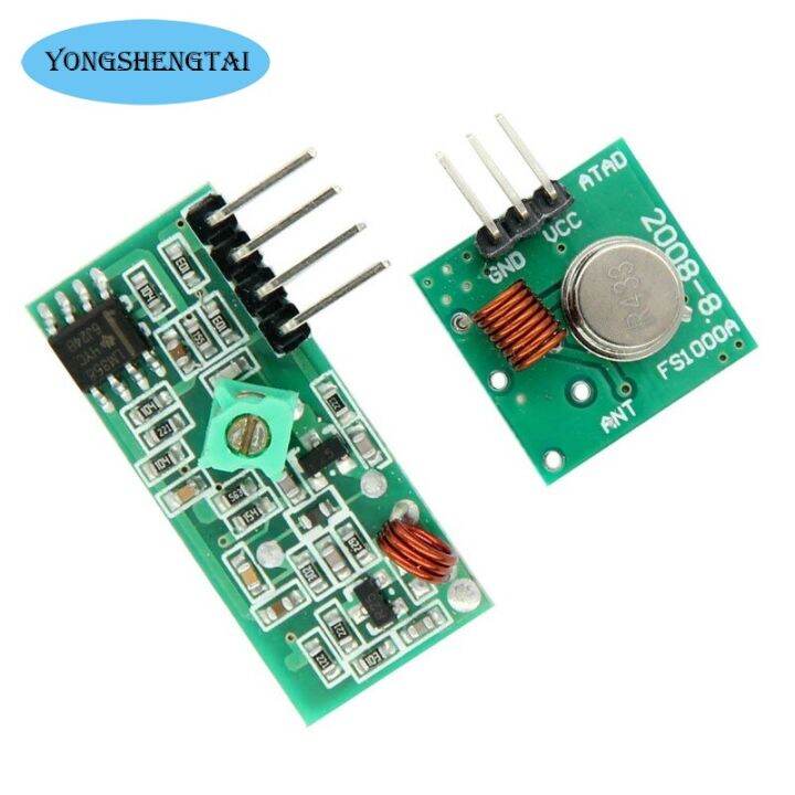 315 433 mhz 315mhz 433mhz rf transmitter and receiver link kit for