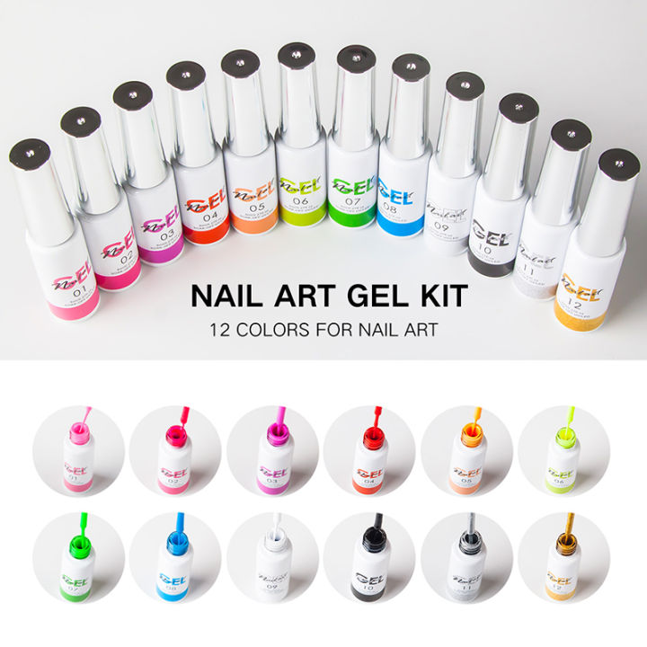 12bottles-neon-nail-art-gel-polish-8ml-paint-line-brush-uvled-drawing-varnish-pull-liner-pen-salon-lacquer-nail-painting-gel-1s
