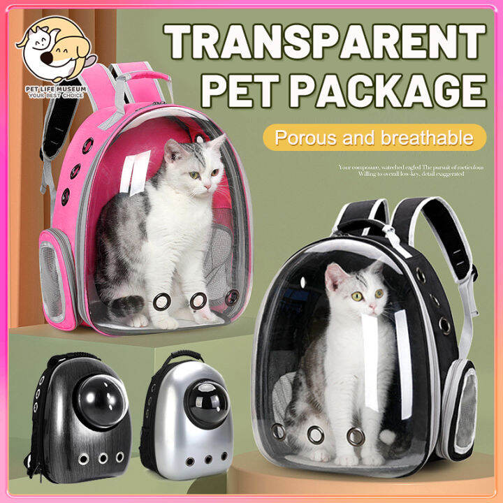 Pet travel Backpack Cat Backpack carrier bag dog cat outdoors portable