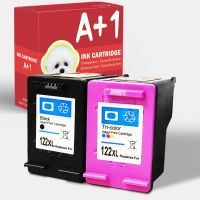 A+1 Remanufactured 122XL Cartridge Replacement for HP 122 Ink Cartridge for Deskjet 1000 1050 1050A 1510 2000 2050  3050 Ink Cartridges