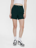 มอสซิโม®  M8317-0000 กางเกงขาสั้น High Waist Straight Cargo Shorts - Cord Green