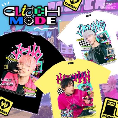 เสื้อยืดสีดำอินเทรนด์(พร้อมส่ง) เสื้อยืด ลาย Nct DREAM Glitch Mode | ชุด Nct | อัลบั้ม Glitch Mode | เจโน่ | แจมิน | Hae