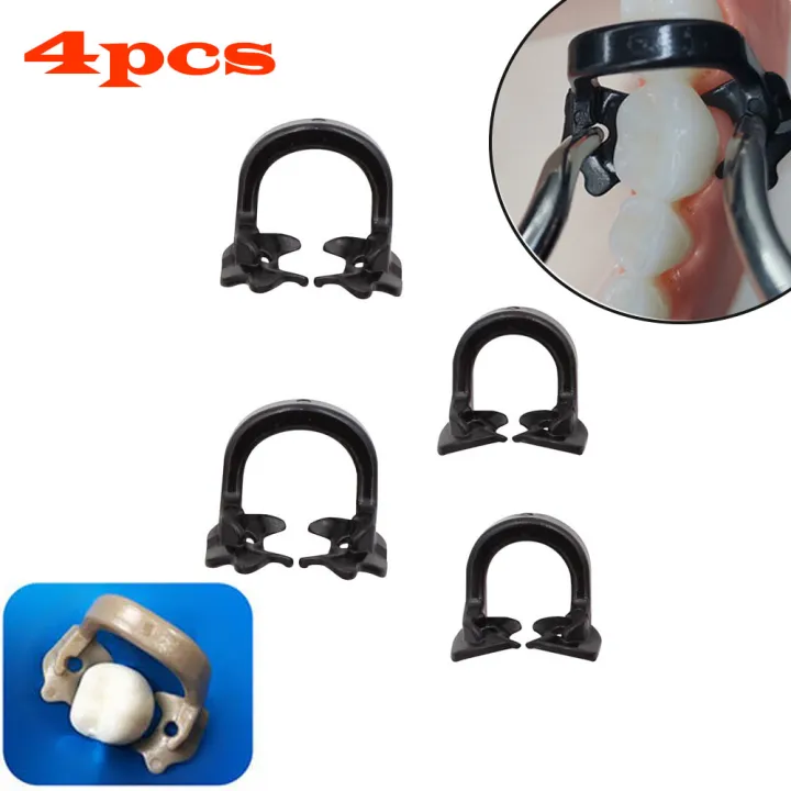 Dental Resin Rubber Dam Holder Dental Dam Clamp Clip Whitening Oral