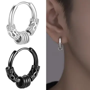 Punk earrings hot sale for guys