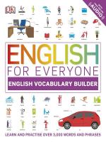 ENGLISH FOR EVERYONE: ENGLISH VOCABULARY BUILDER