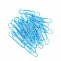 High Quality Sky blue Notebook Bookmark binder Paperclips Accessories Paper Clips Binding Office Stationary Supplies