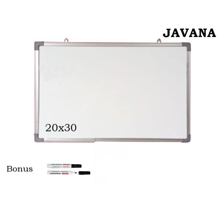 Papan Tulis Whiteboard Gantung Magnet Javana Single Face 20 X 30 Cm Lazada Indonesia 8873