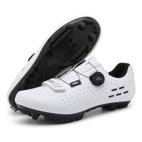 Men Cycling Shoes Mtb Carbon Road Bike Boots Speed Sneakers Self-Locking Cleats Bicycle Shoes Women Mountain Biking SPD Footwear