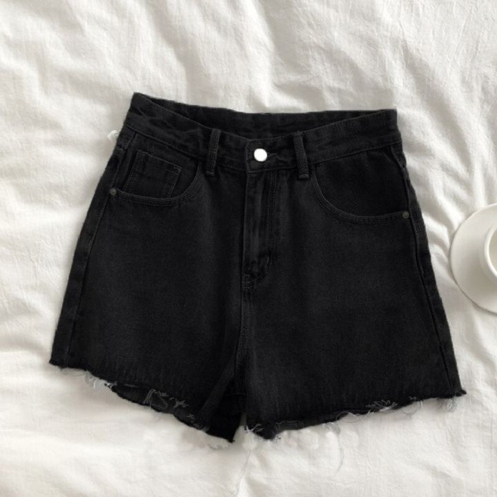 high-waist-denim-shorts-women-summer-2023-new-korean-fashion-loose-jeans-burrs-sexy-wide-leg-pants-stylish-denim-short