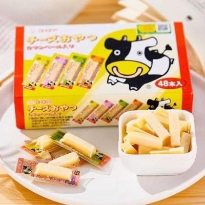 ชีสวัวแท่ง OHGIYA Cheese Sticks ชีสนมวัว ชีสสติ๊กฮอกไกโด นำเข้าจากญี่ปุ่น