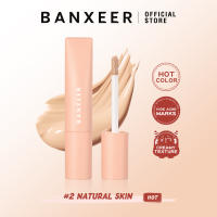 BANXEER เต็มครอบคลุมแต่งหน้าของเหลวคอนซีลเลอร์สะดวกคอนซีลเลอร์ตาครีมกันน้ำแต่งหน้าฐานเครื่องสำอาง