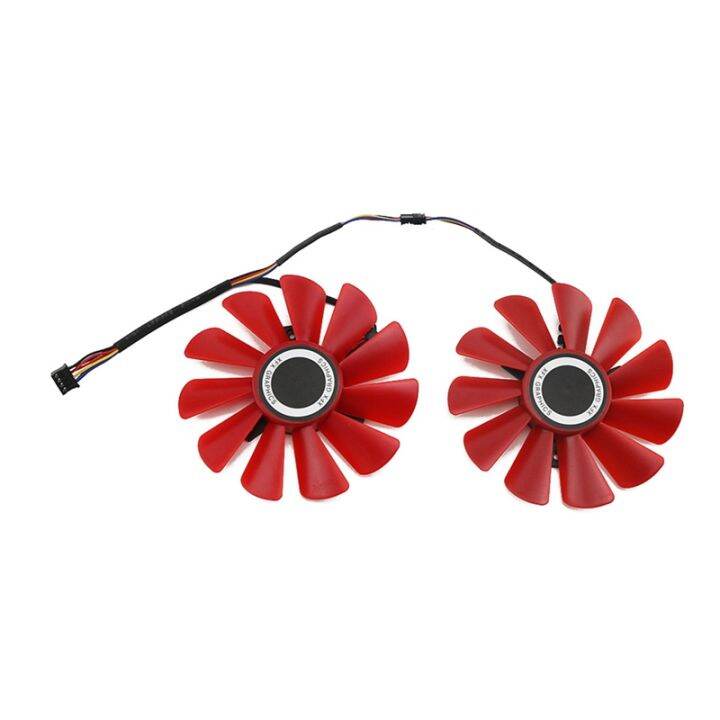 XFX 1 Pair FD10U12S9-C 4Pin Cooling Fan Graphics Card Fan for XFX RX570 ...