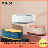 VERFZM SHOP การสั่นสะเทือนความถี่สูง เครื่องทำความสะอาดอะคูสติก ชาร์จใหม่ได้ เครื่องมือที่สะอาด ที่ทำความสะอาดแว่นตา ของใหม่ มัลติฟังก์ชั่ เครื่องทำความสะอาดอัลตราโซนิก สำหรับเครื่องประดับแว่นตานาฬิกา