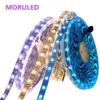 ◐✥ 12V LED Light Strip RGB 5050 Black PCB 1M 2M 3M 5M 60led/m Waterproof Flexible 12V Lights Led Strip Ribbon Tape Decoration Lamp