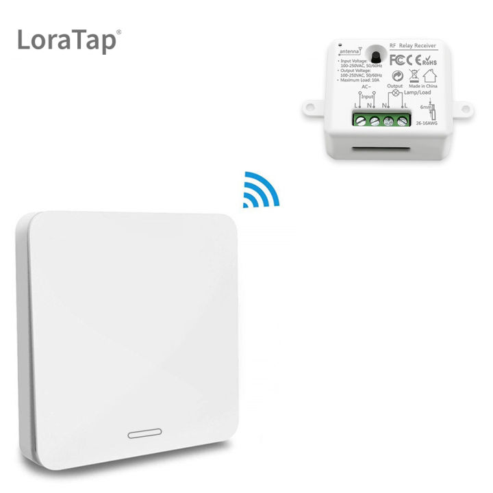 LoraTap Magnetic Wireless Lights Switch Kit