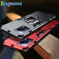 Jingsanc เคสกันกระแทกสำหรับ Xiaomi 13 Lite/ Xiaomi CIVI 2 5G/Xiaomi 13 Pro/ Xiaomi 13เคสกันกระแทกพร้อมที่ยึด360รถหมุนเคสแข็งดูดซับ PC + ป้องกันกรอบซิลิโคนแบบนิ่ม