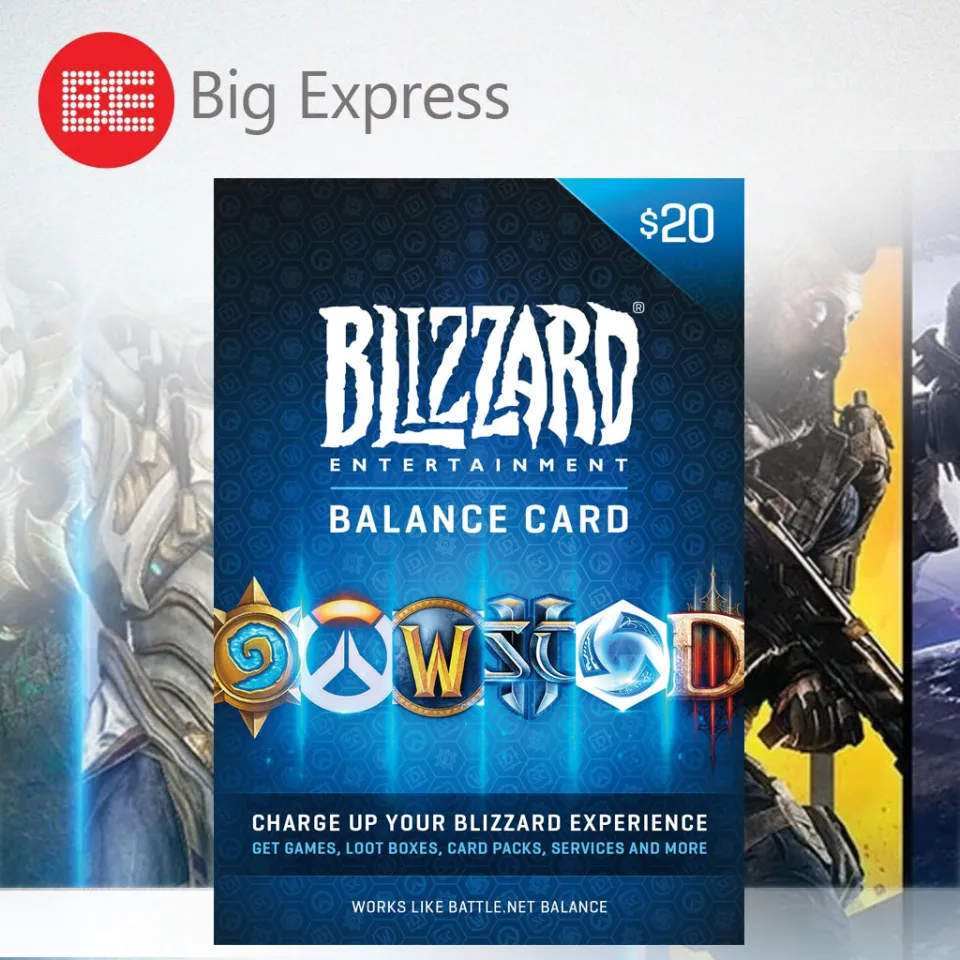 USA Blizzard Battle.net Gift Cards