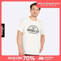 WRANGLER เสื้อยืดแขนสั้นผู้ชาย รุ่น WR S123MTSSS07 แรงเลอร์ เสื้อยืด เสื้อยืดผู้ชาย