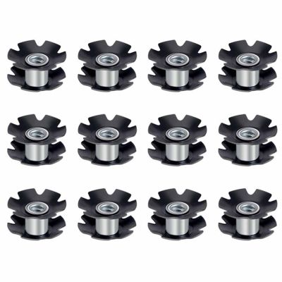 30Pcs Cycling Star Nut Bicycle Parts MTB Road Bike Cycling Steer Tube Headset Star Nut for 1/8inch 28.6mm Bicycle Parts